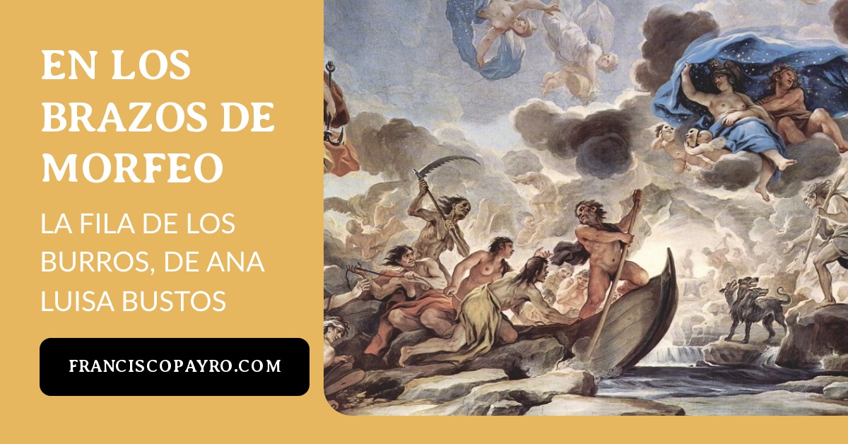 En los brazos de Morfeo, de Ana Luisa Bustos. Morfeo2