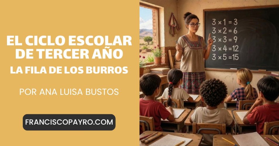 El ciclo escolar de tercer grado.